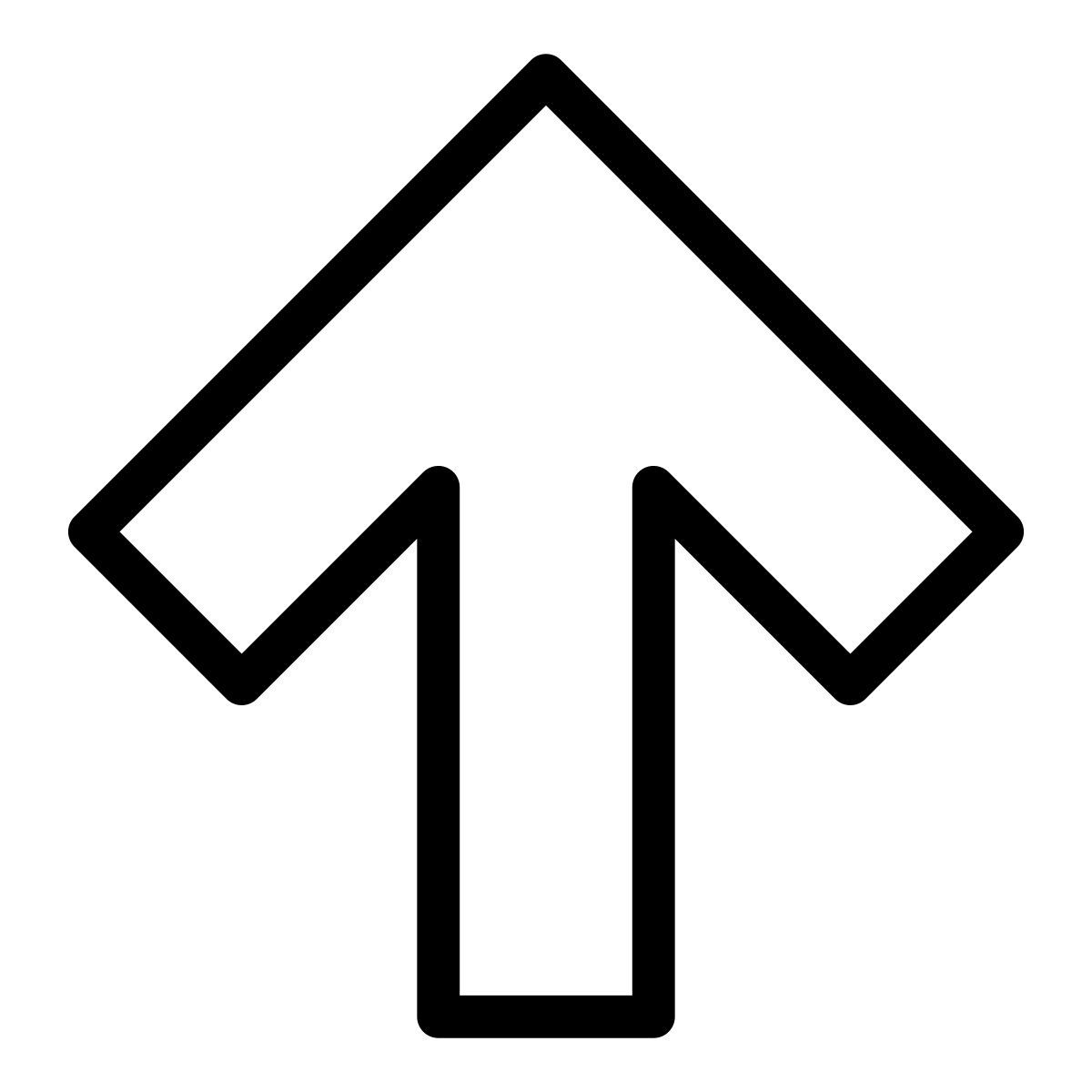 up arrow icon