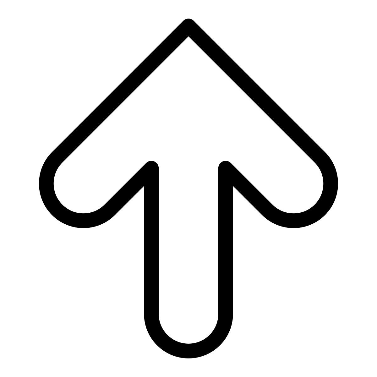 up arrow icon