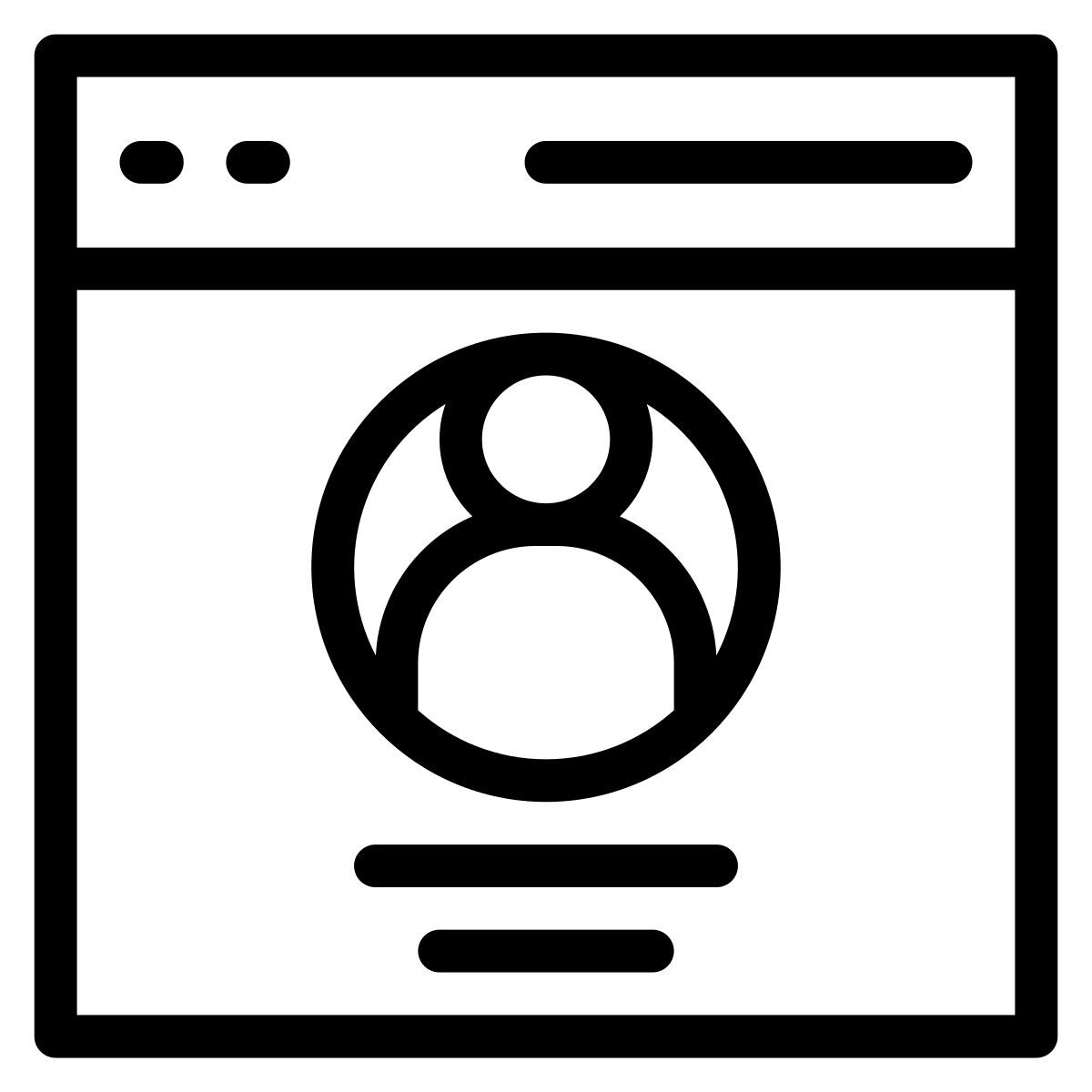 user icon