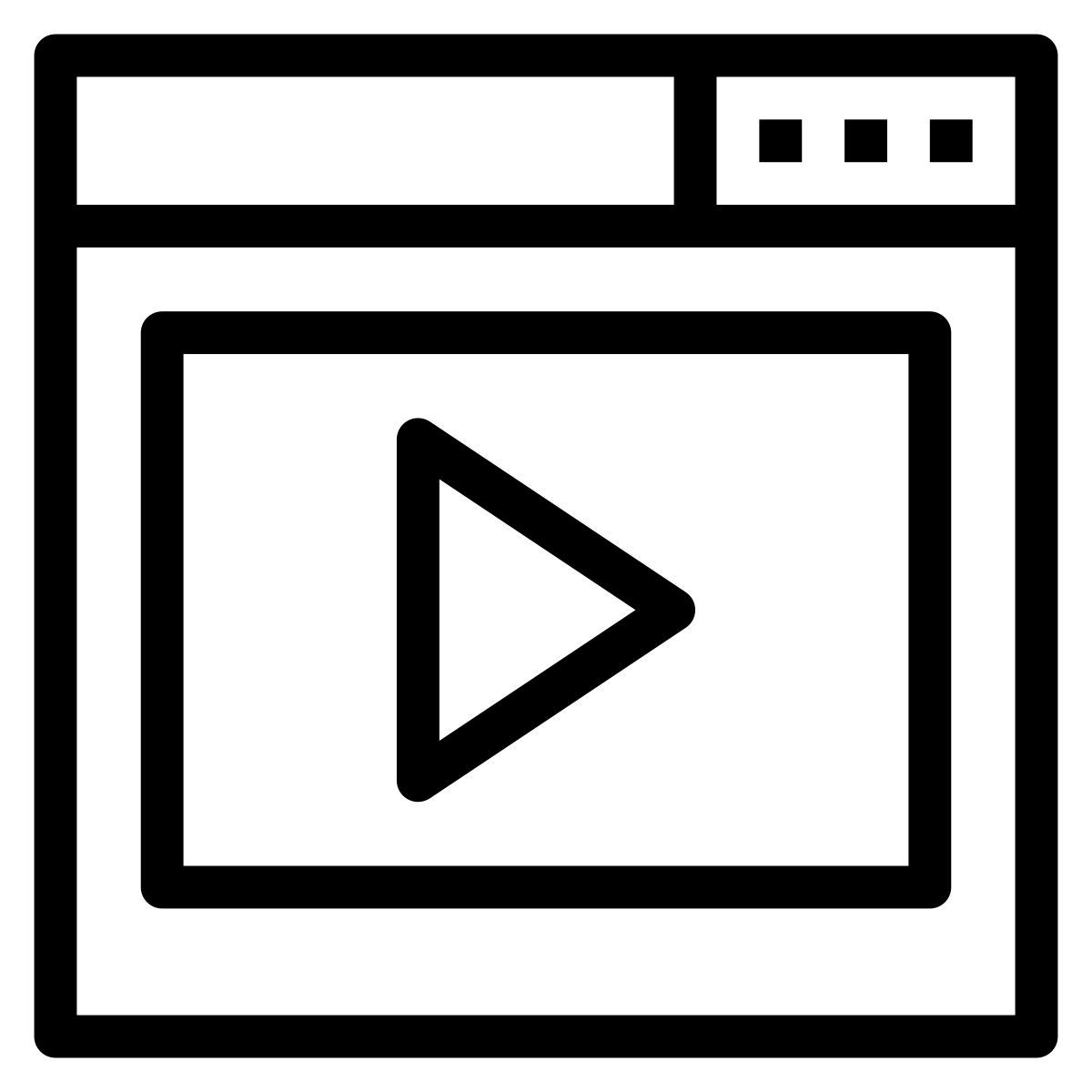 video player icon
