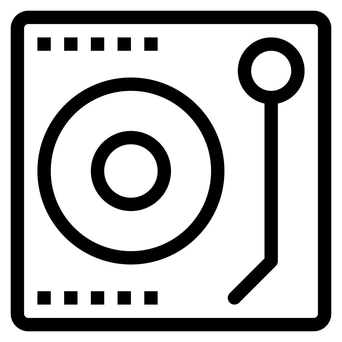 vinyl disc icon