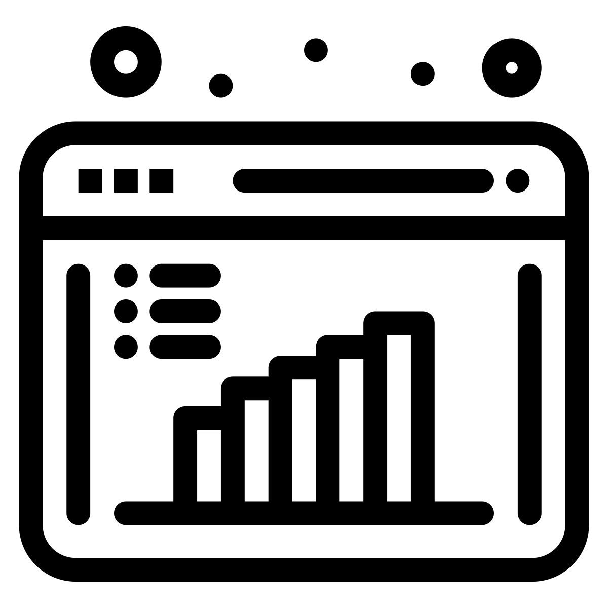 web analystics icon