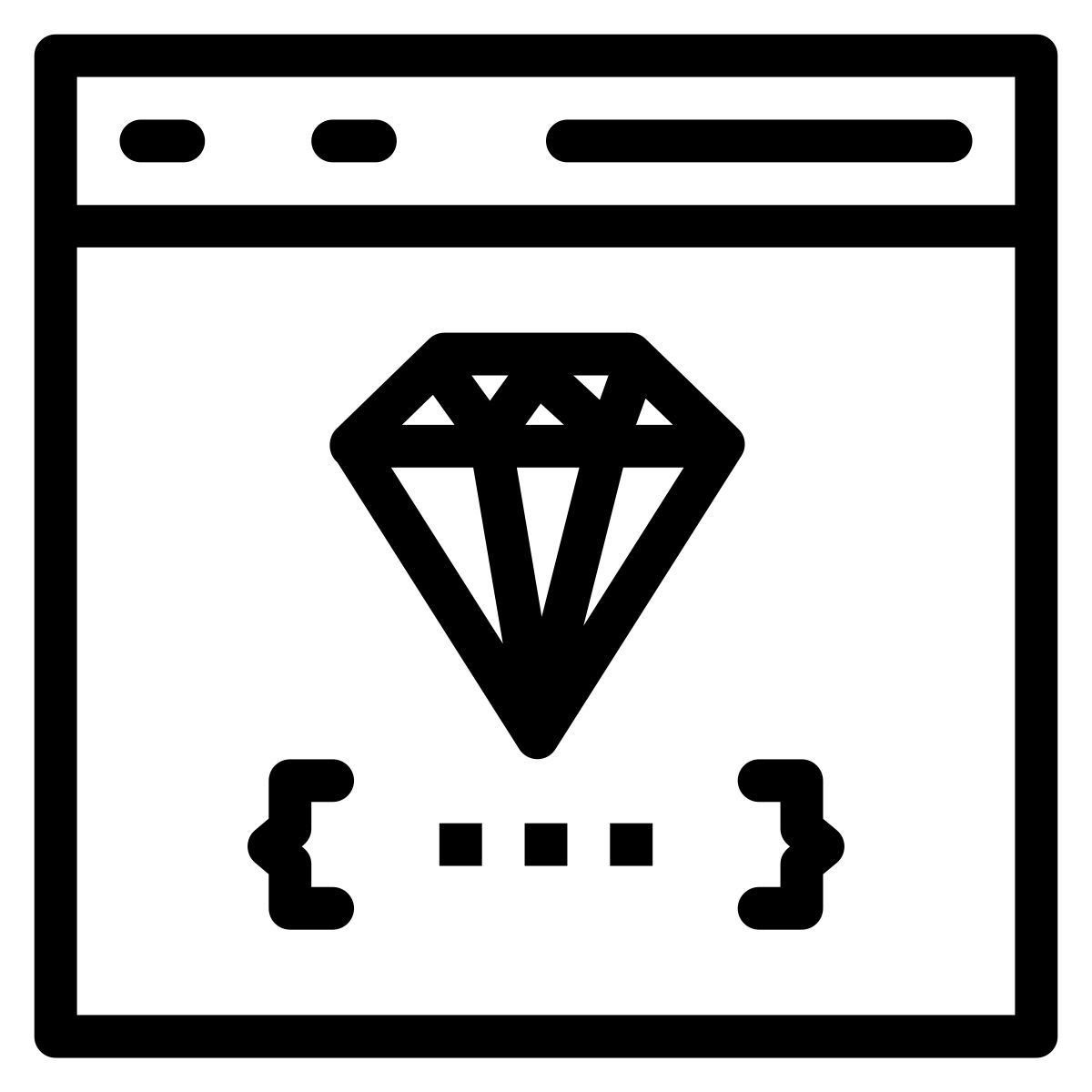 web development icon