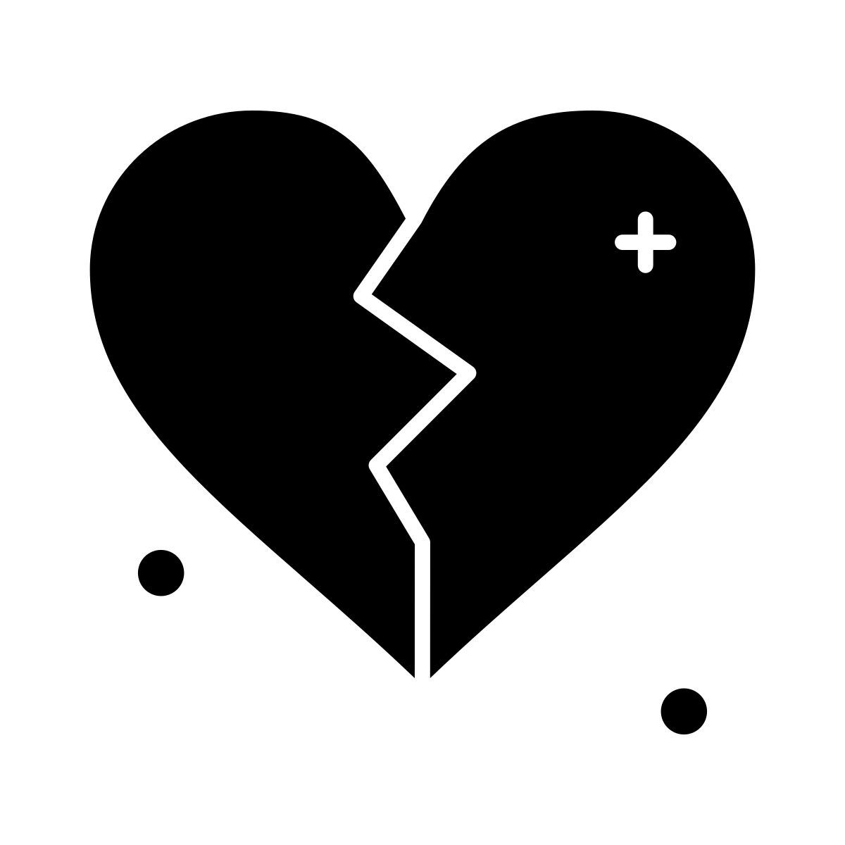 broken heart icon