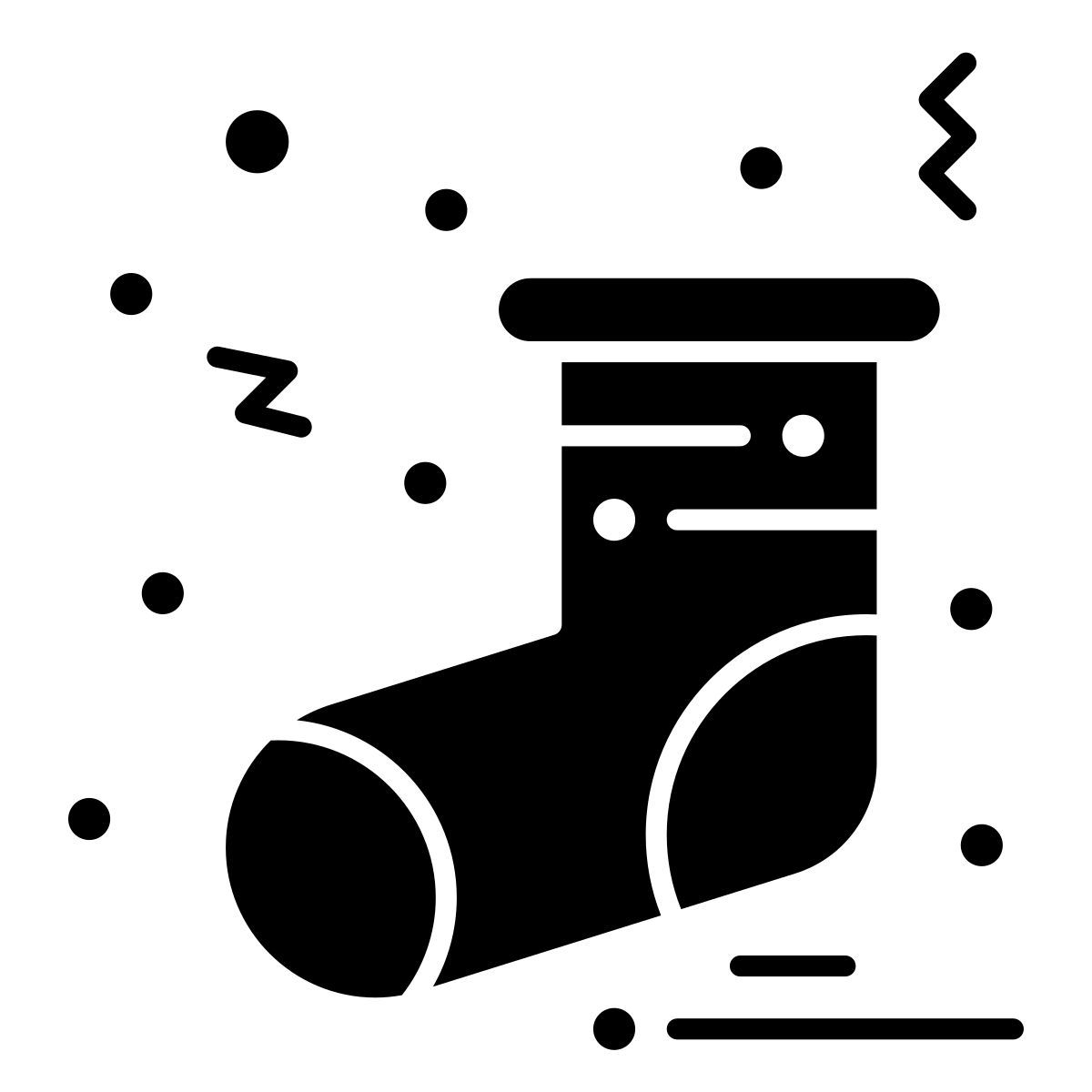 christmas sock icon
