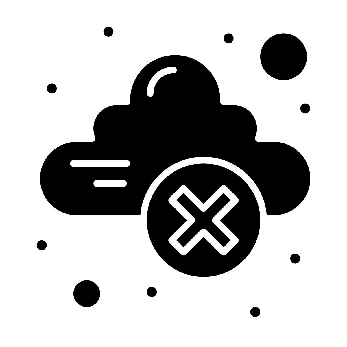 cloud data icon
