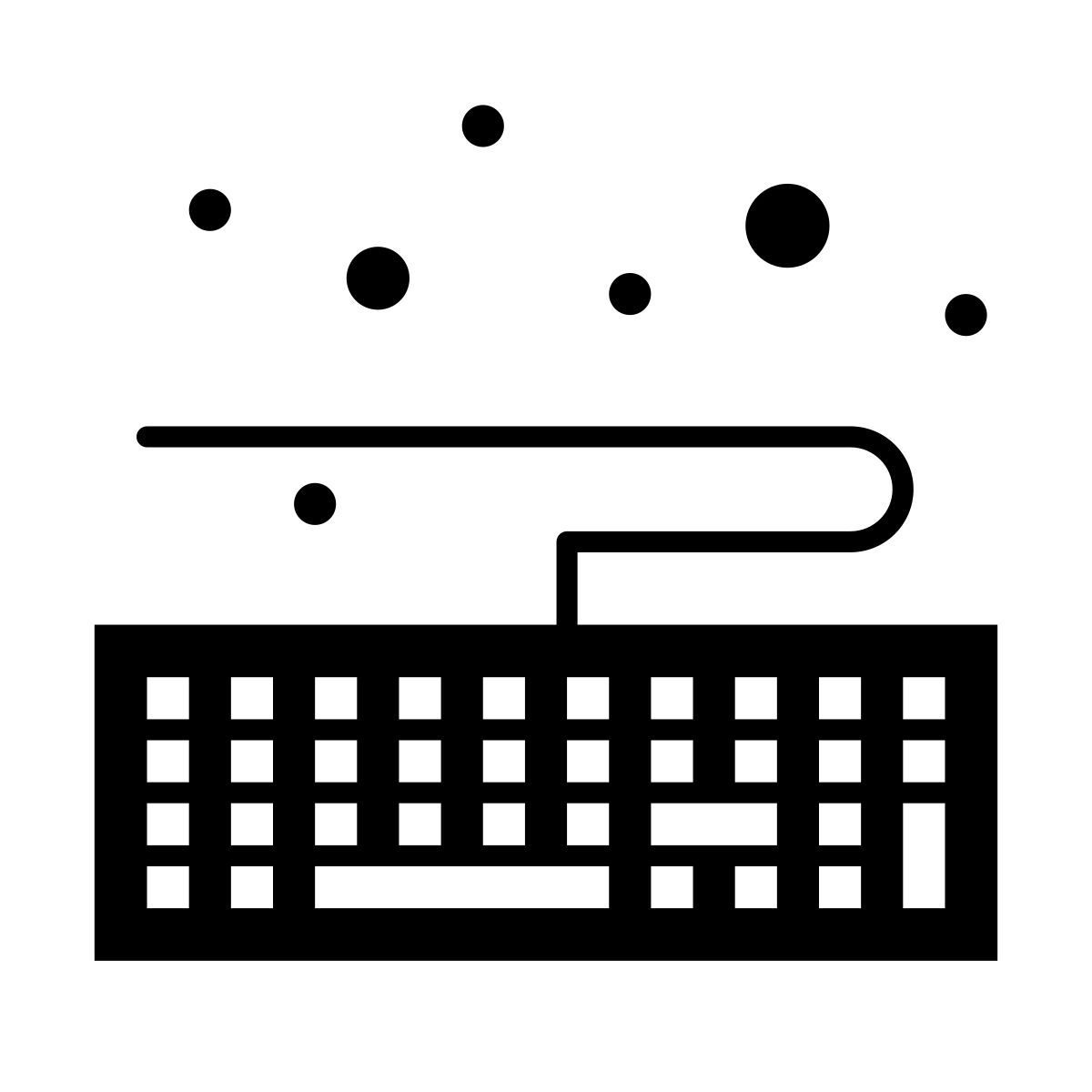 clavier d'ordinateur icon