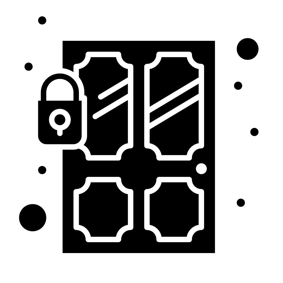 door lock icon