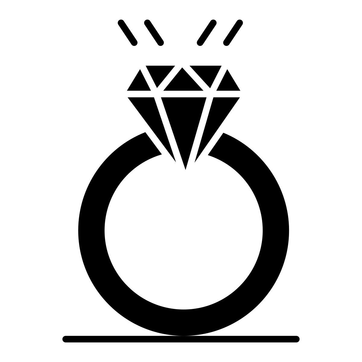 engagement ring icon