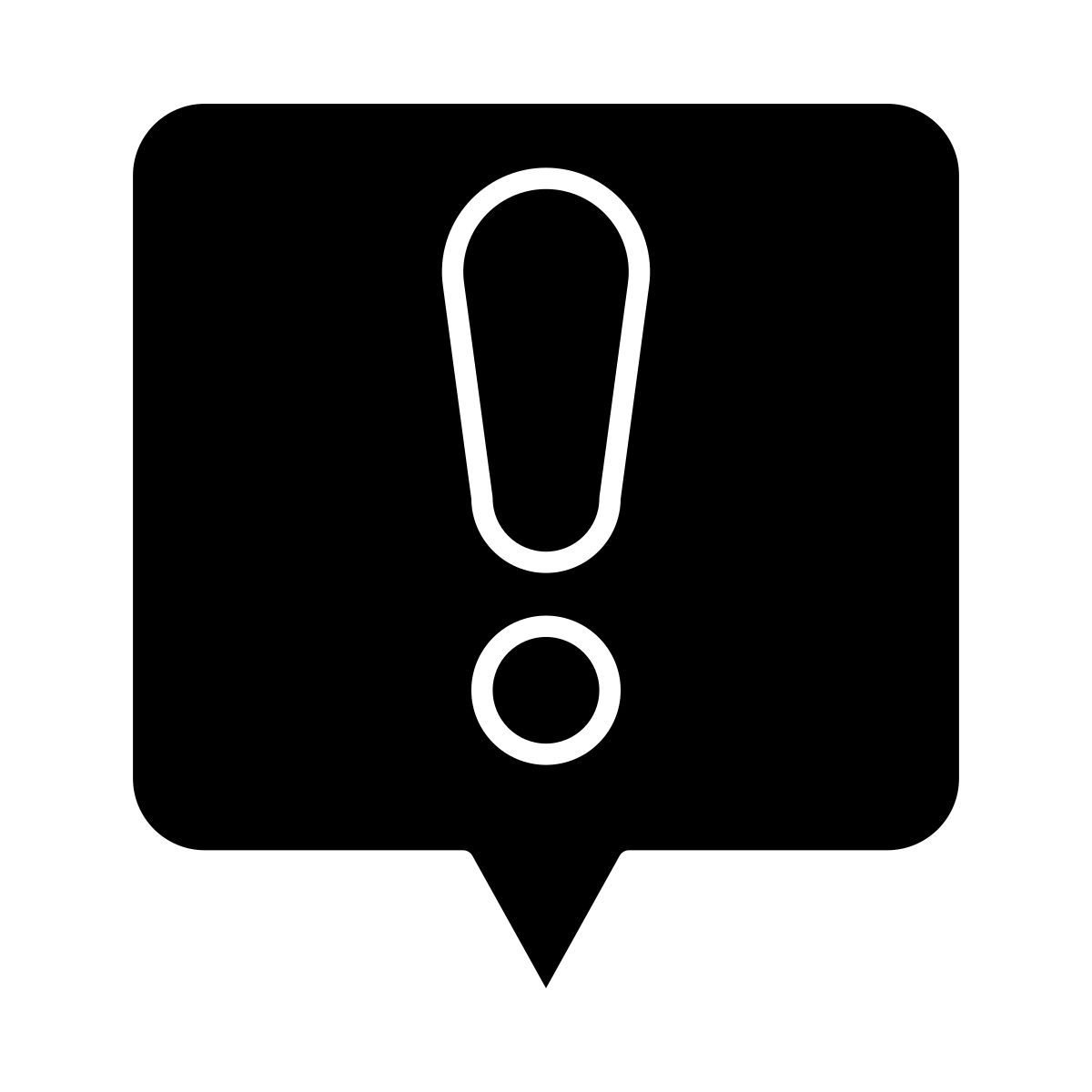 message d'erreur icon