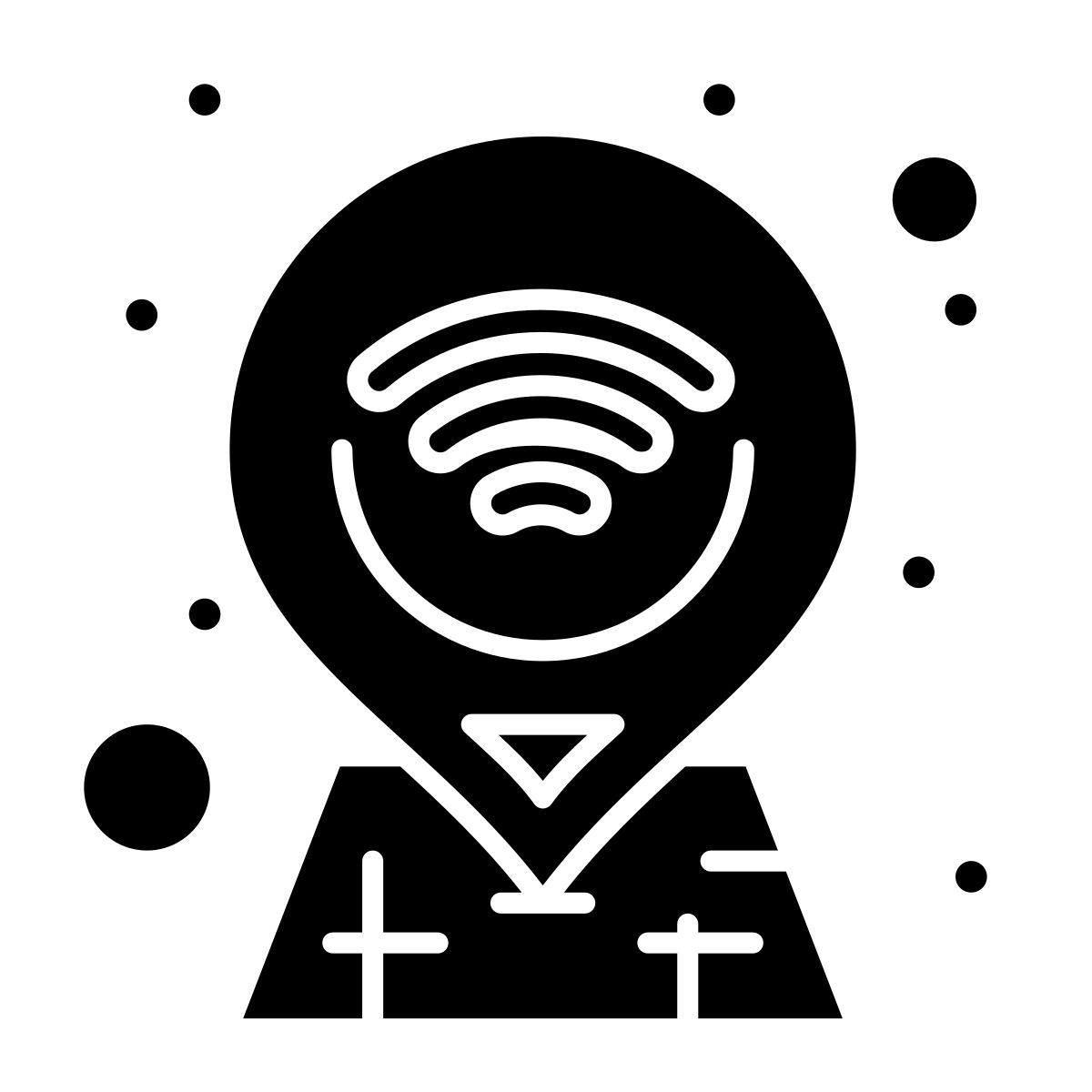 wlan standort icon