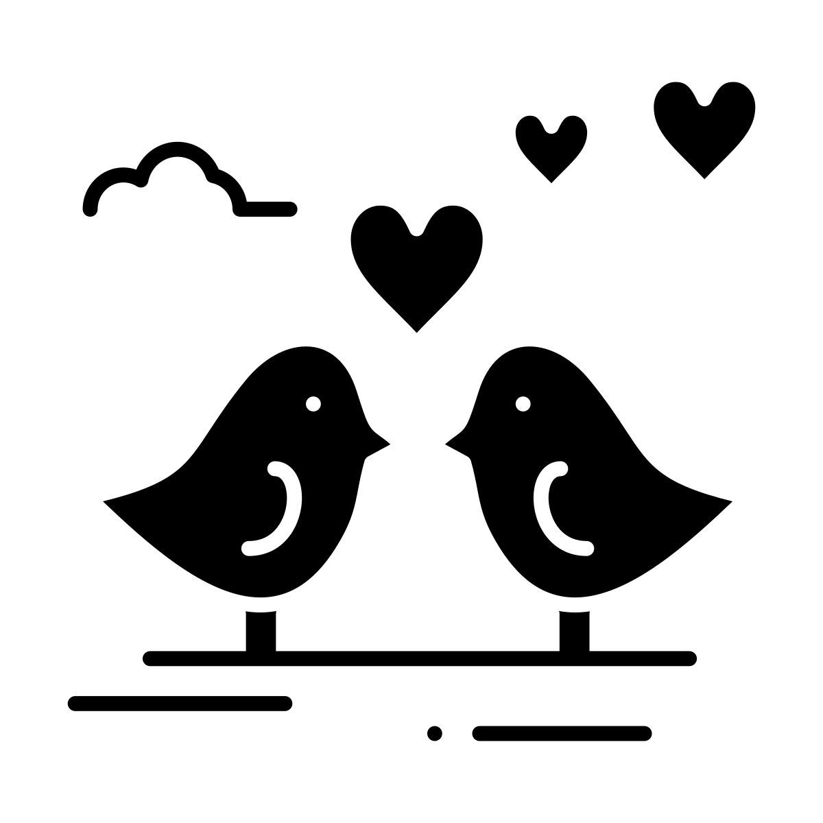 love birds icon