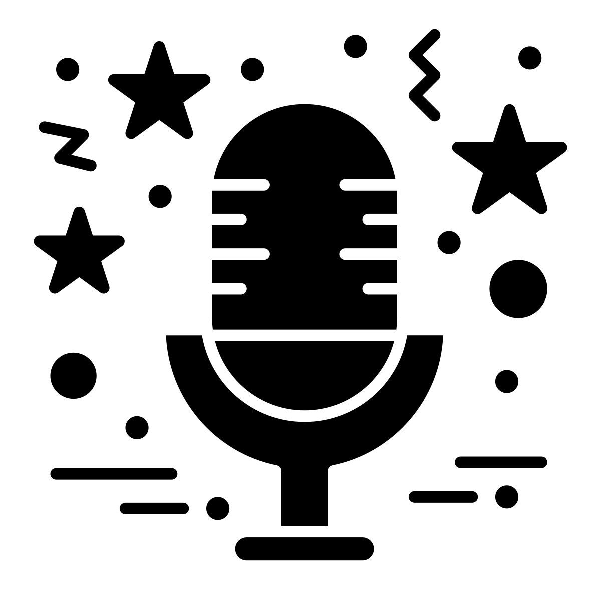 마이크로폰 icon