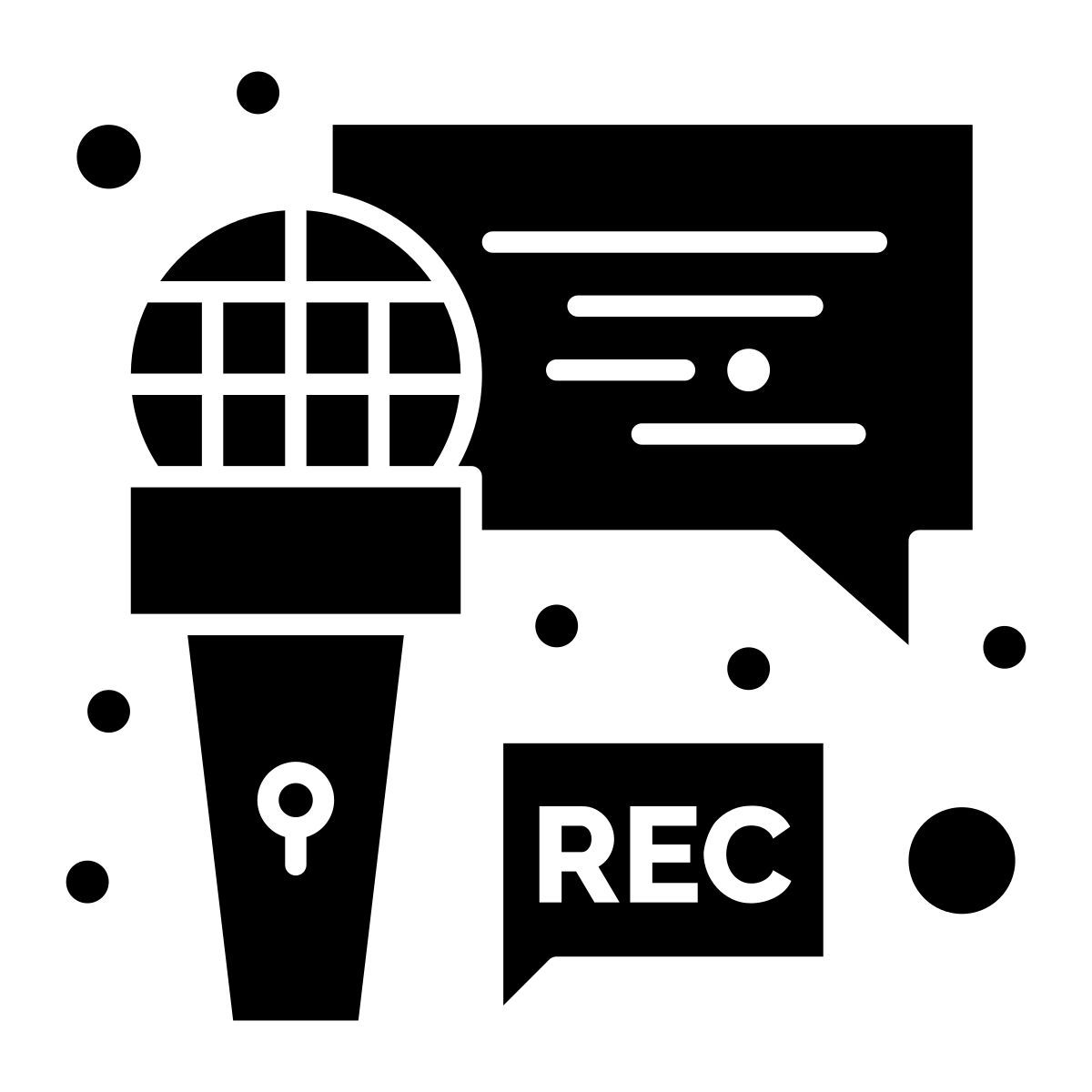마이크로폰 icon