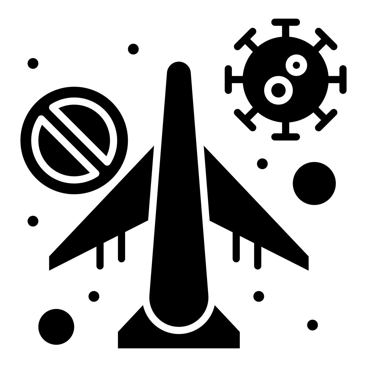 kein flug icon