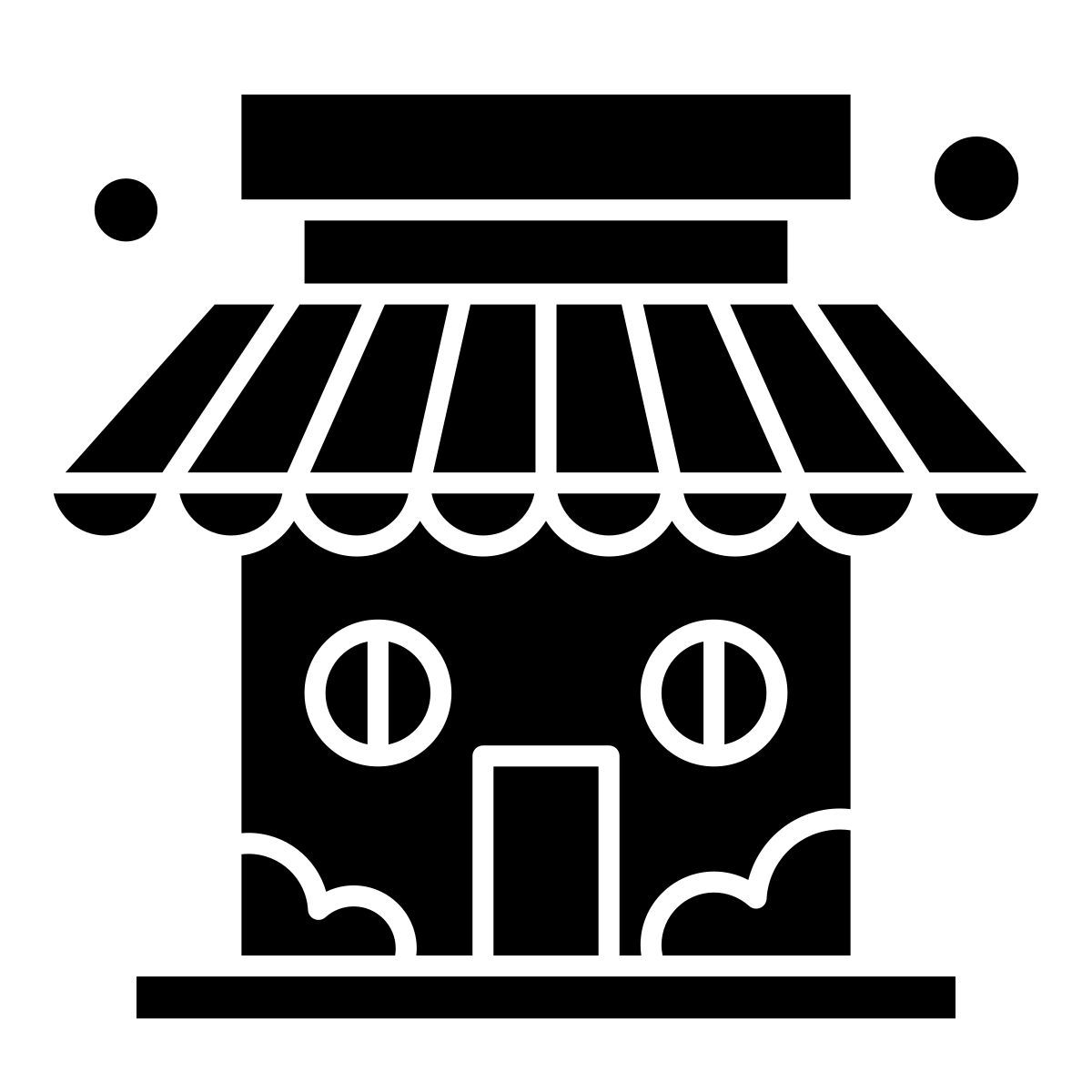 shopping store icon