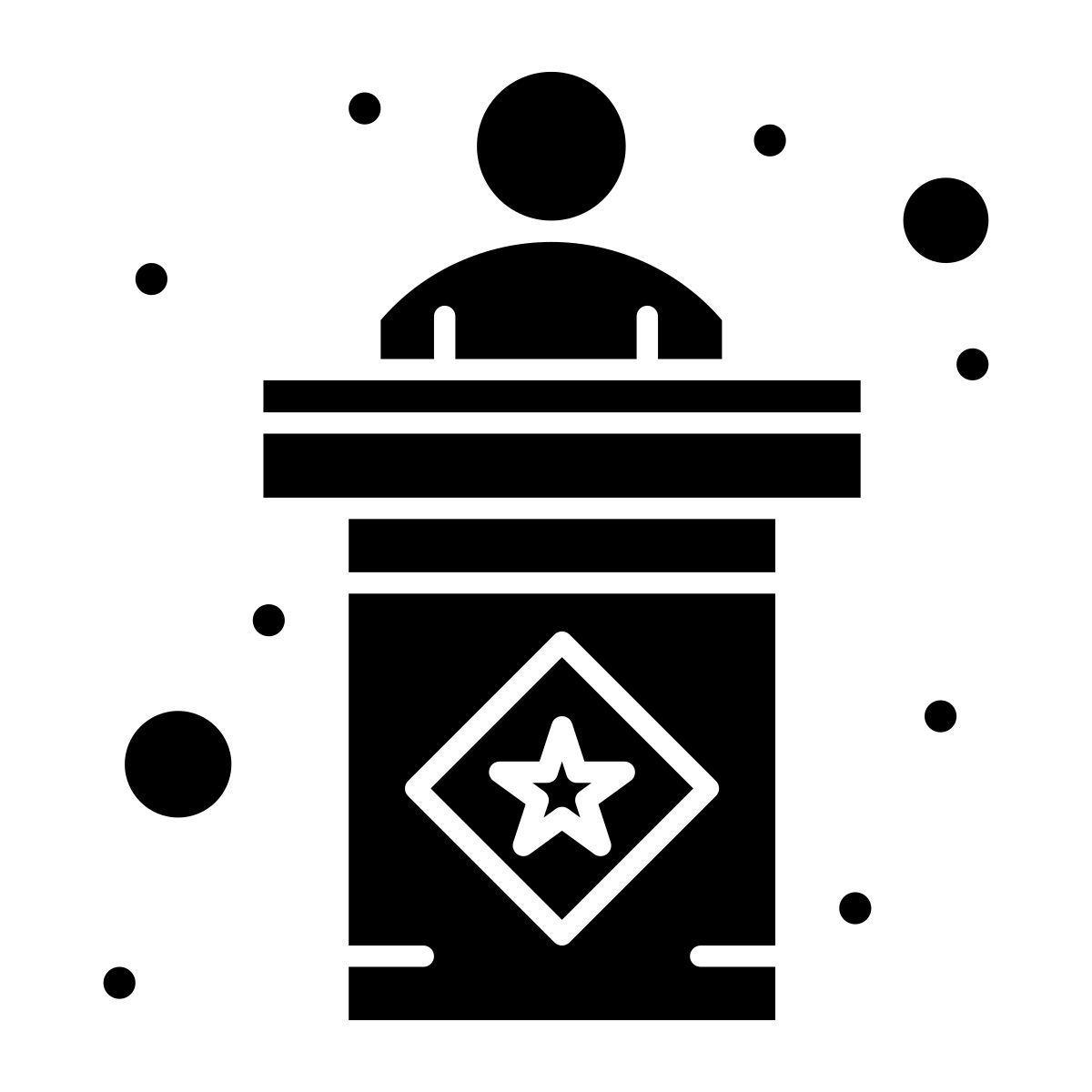 speaking icon