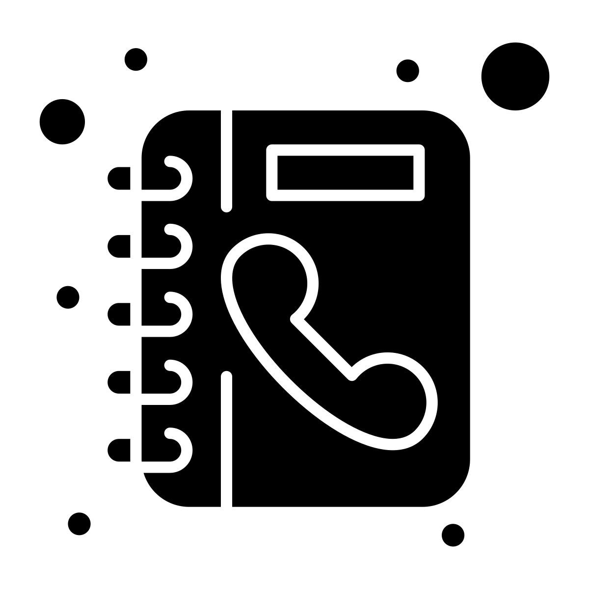 guía telefónica icon