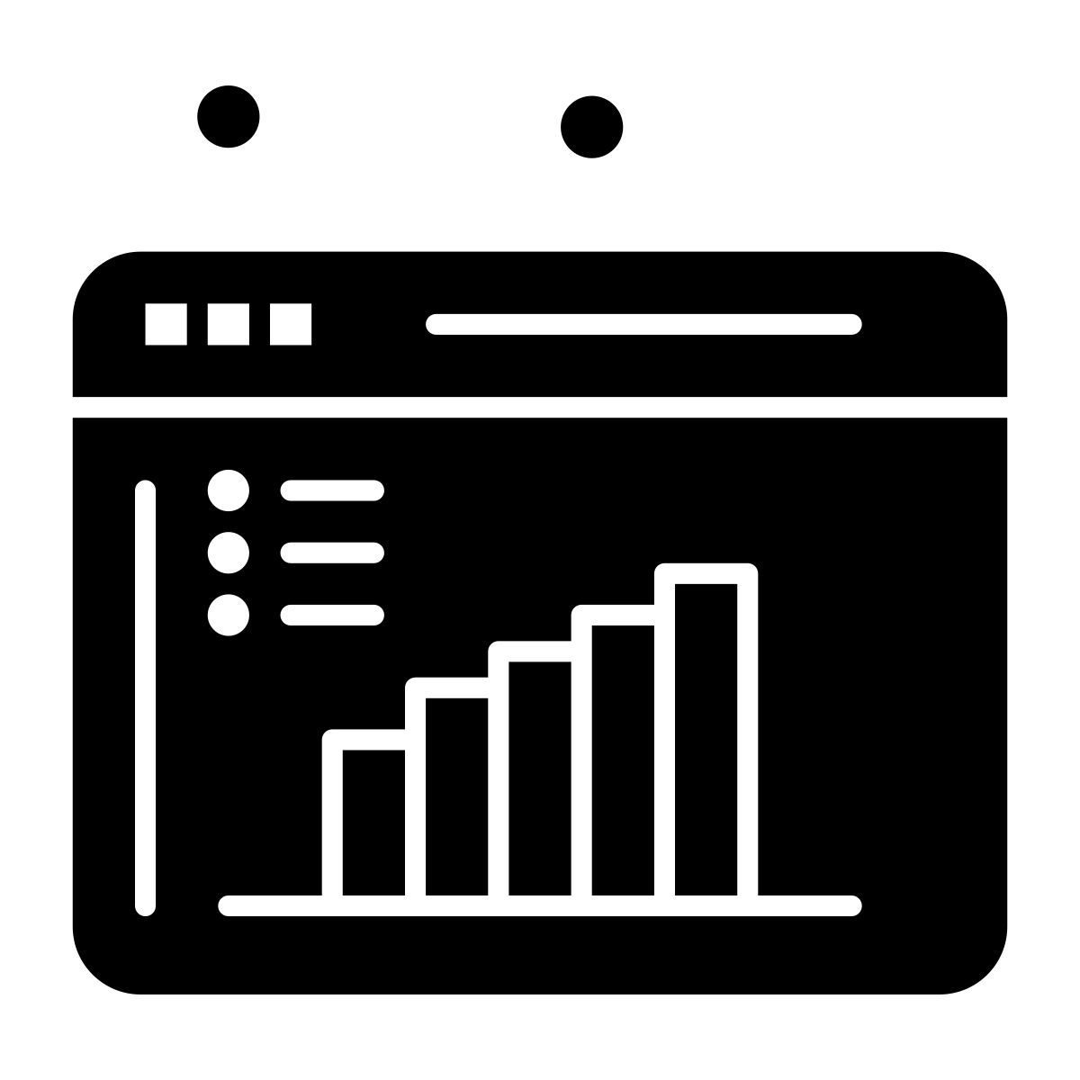 web analytics icon