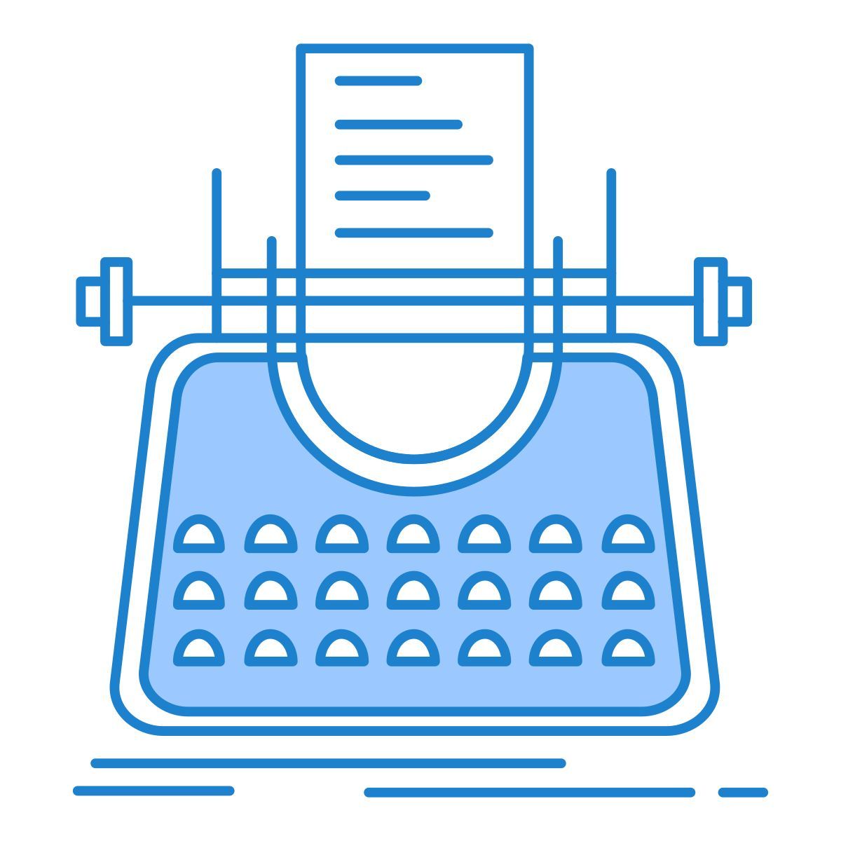 typewriter icon