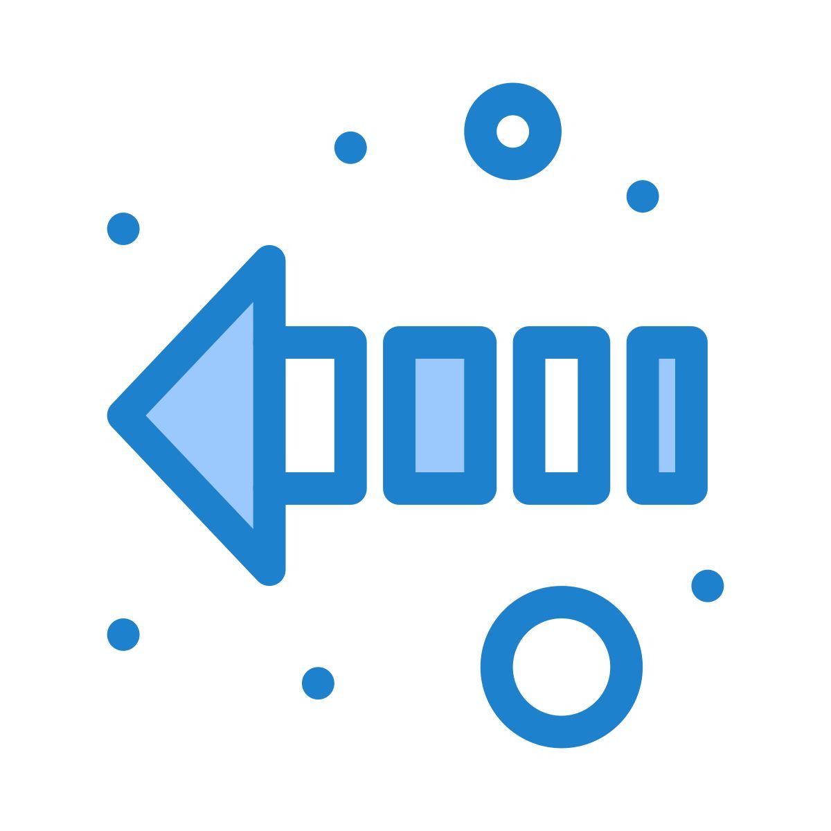 pfeil nach links icon