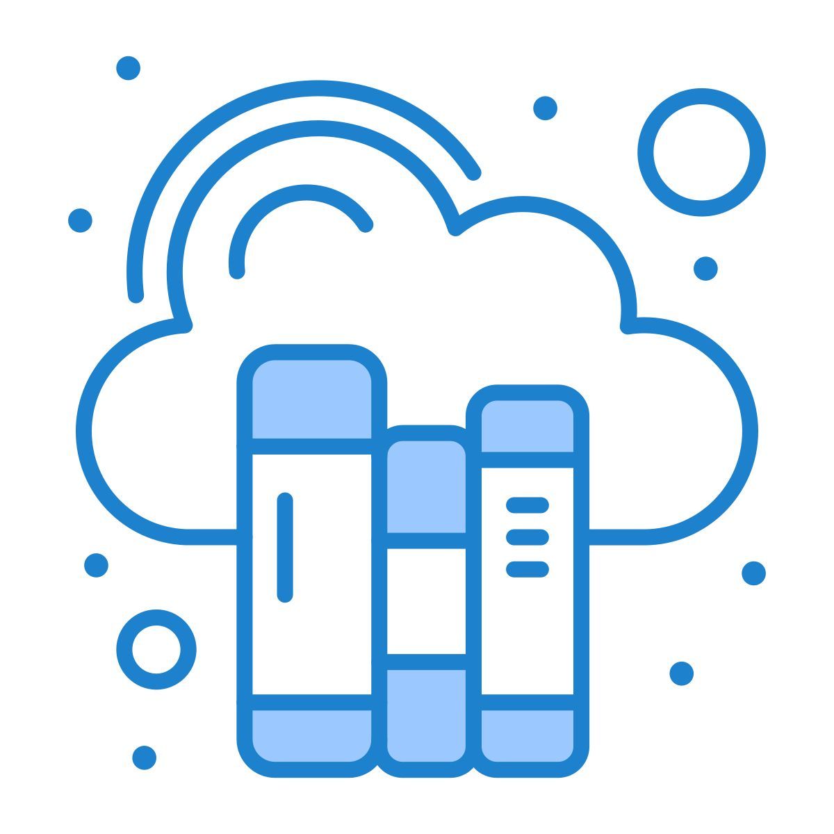 digital library icon