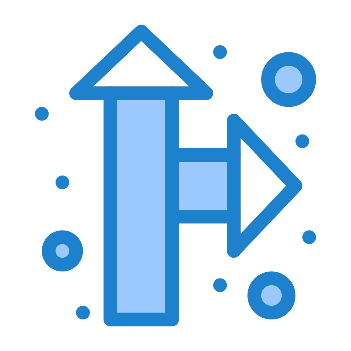 flecha de dirección icon