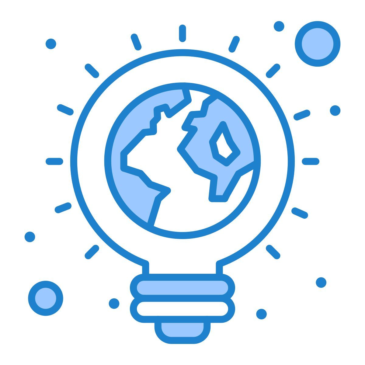 bombilla ecológica icon