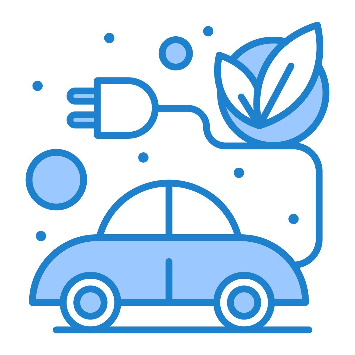 electric car icon