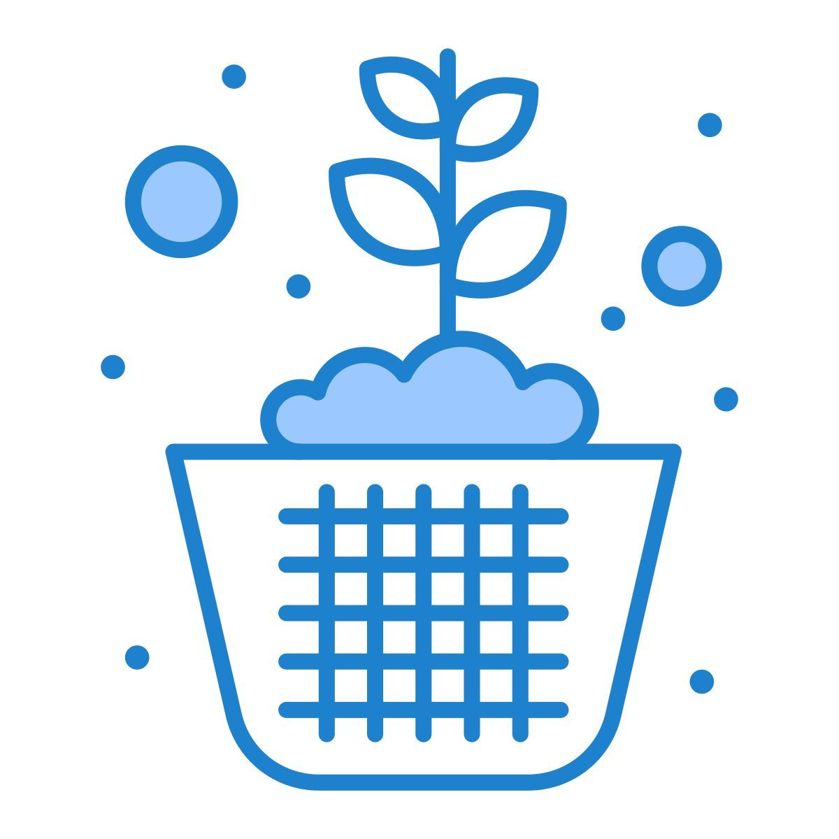 pflanze in der sonne icon