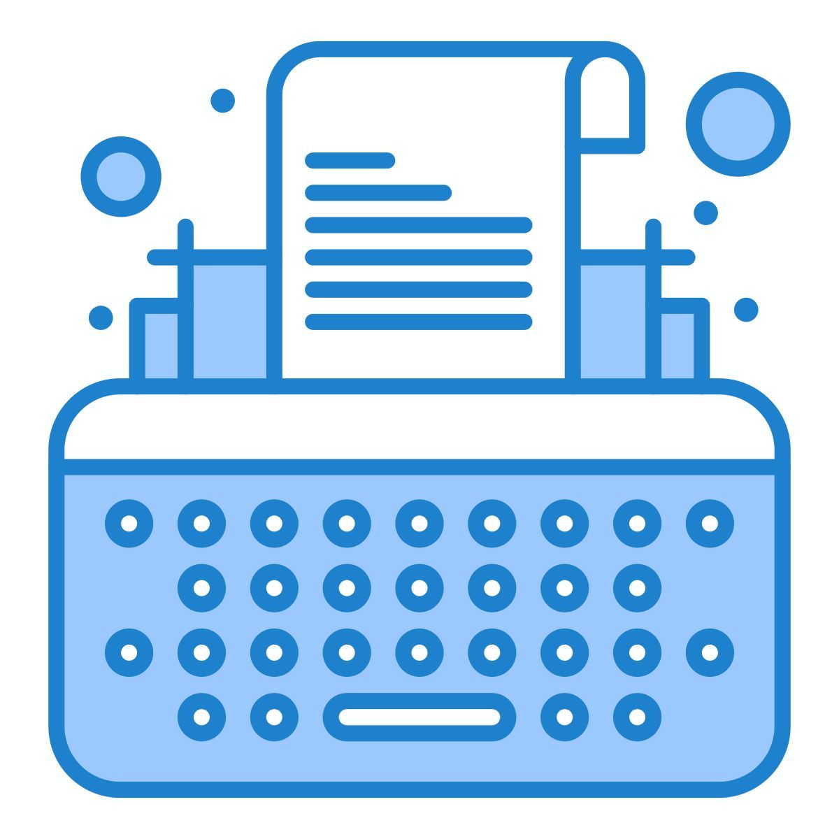typewriter icon