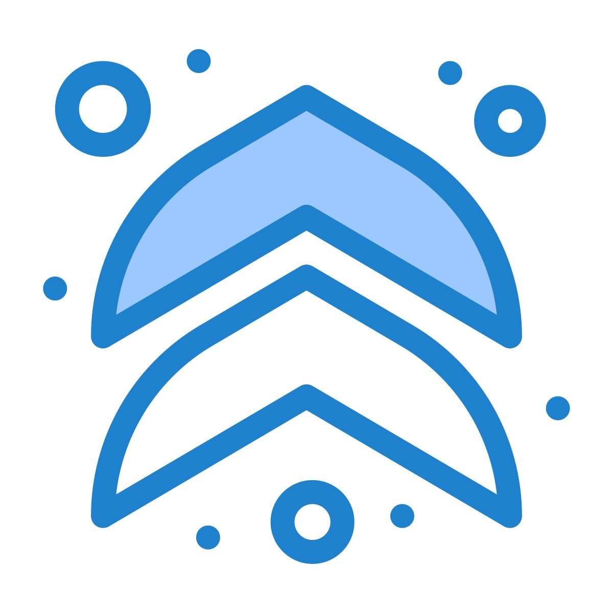 flecha arriba icon