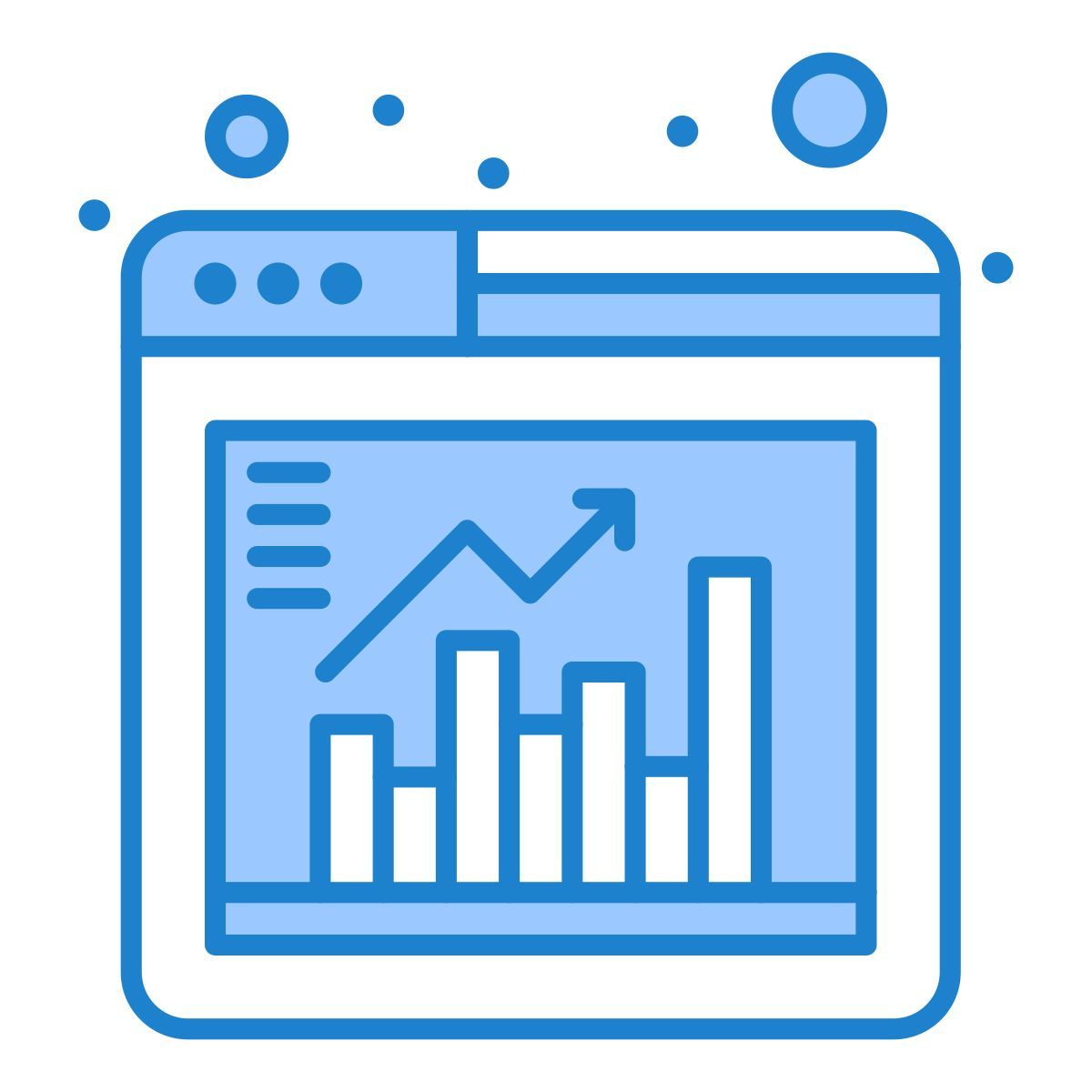 web analytics icon