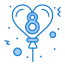 external balloon-womens-day-flatarticons-blue-flatarticons icon
