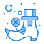 external boot-saint-patrick-flatarticons-blue-flatarticons icon