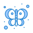 external butterfly-spring-flatarticons-blue-flatarticons icon