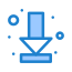 external download-arrow-flatarticons-blue-flatarticons-1 icon