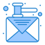 external email-auction-flatarticons-blue-flatarticons icon