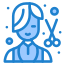 external hairdresser-female-avatar-flatarticons-blue-flatarticons icon