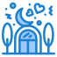 external home-valentines-day-flatarticons-blue-flatarticons icon