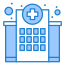 external hospital-coronavirus-flatarticons-blue-flatarticons icon