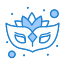 external mask-brazilian-carnival-flatarticons-blue-flatarticons icon
