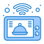 external microwave-oven-internet-of-things-flatarticons-blue-flatarticons icon