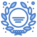 external Award-Badge-academy-flatarticons-blue-flatarticons icon
