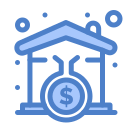 external House-Mortgage-accounting-and-finance-flatarticons-blue-flatarticons icon