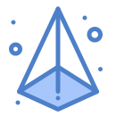 external Triangle-3d-printing-flatarticons-blue-flatarticons icon