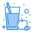 external apple-juice-world-cancer-awareness-flatarticons-blue-flatarticons icon