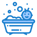 external bathing-baby-shower-flatarticons-blue-flatarticons icon