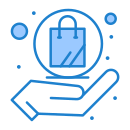 external delivery-shopping-and-commerce-flatarticons-blue-flatarticons icon