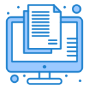 external document-web-security-flatarticons-blue-flatarticons icon